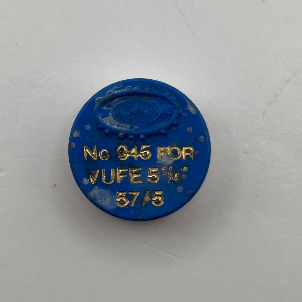 VUFE 57/5 Balance Wheel Complete And Spring 5¼’’’ 945 Watch Movement Parts NOS