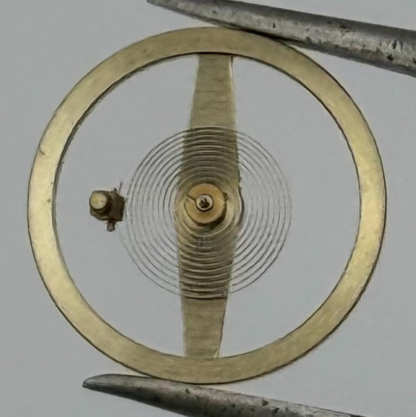 Amida 420 425 Balance Wheel Complete And Spring 11½’’’ 1768 Watch Movement Parts