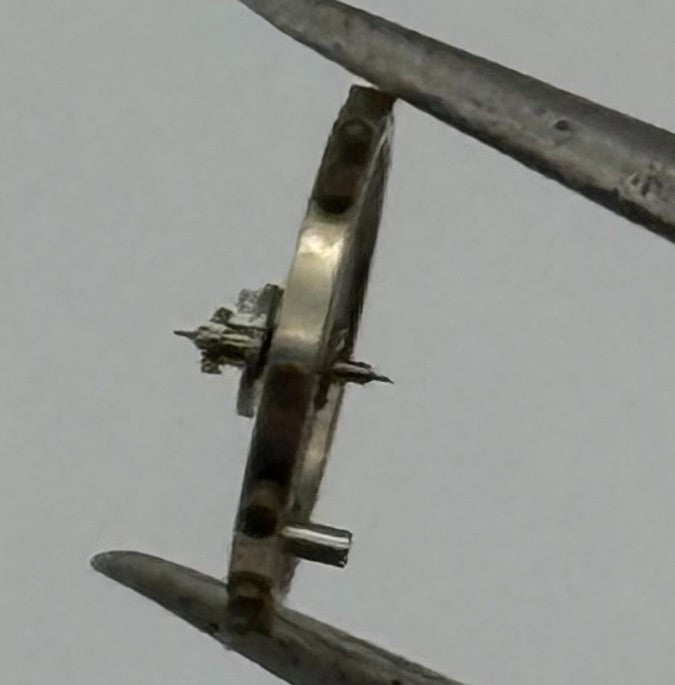 ETA 761 1201 Balance Wheel Complete And Spring Renata 145 Watch Movement Parts