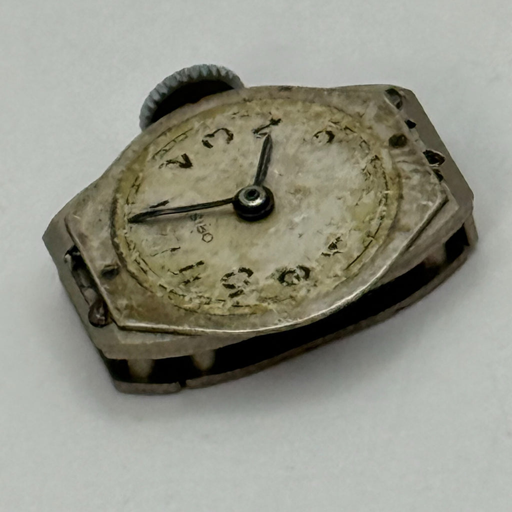 Oris Cal 410 Watch Movement Manual Wind Vintage Swiss Made Parts Repair 12.5mm