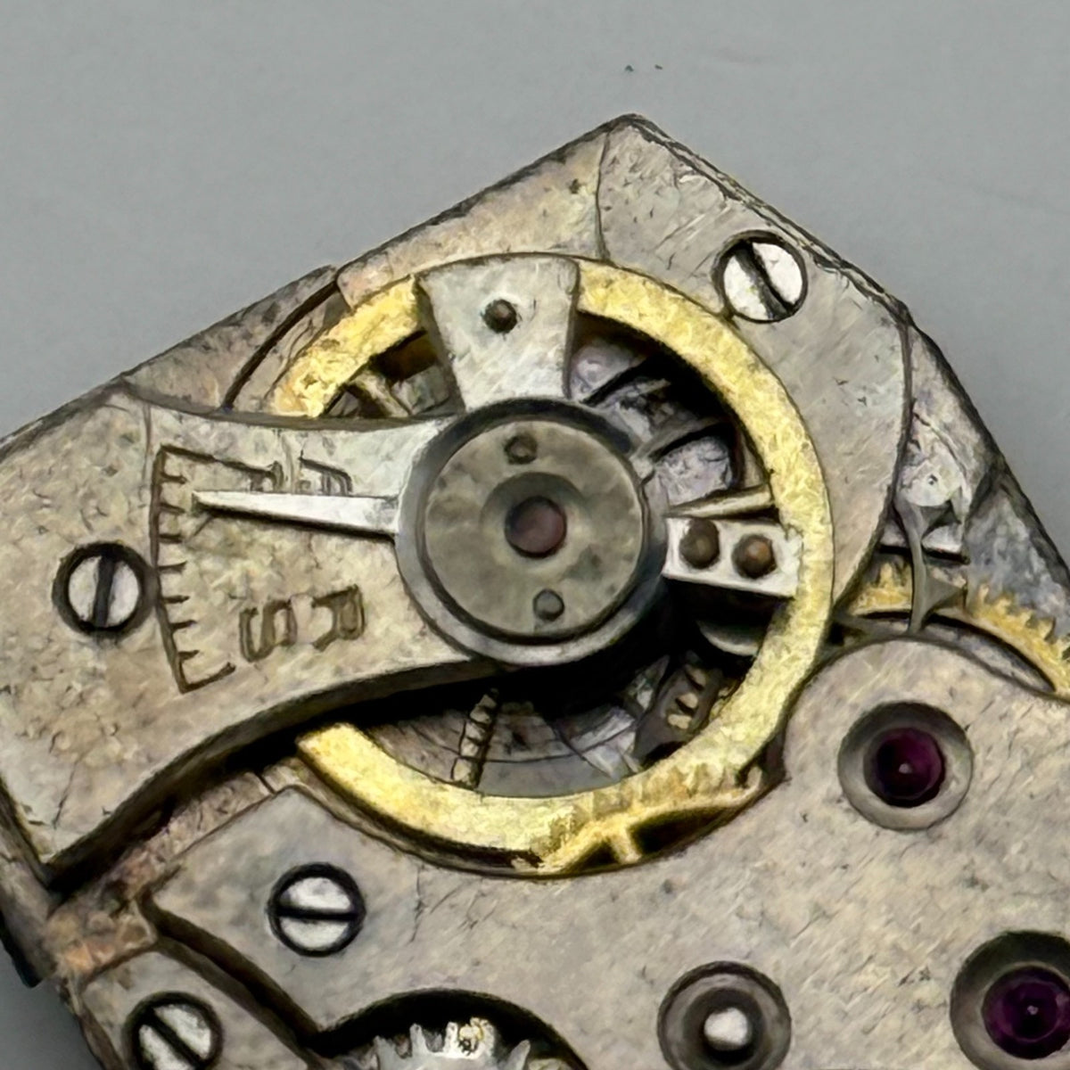 AS 519 Watch Movement A. Schild 10 Jewels Swiss Manual Wind Parts Repair 15.4mm