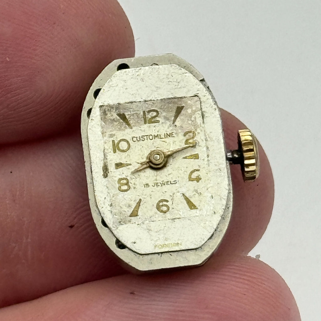 Lorsa 514A Watch Movement Customline French Ladies Manual Wind Parts 12.9mm 