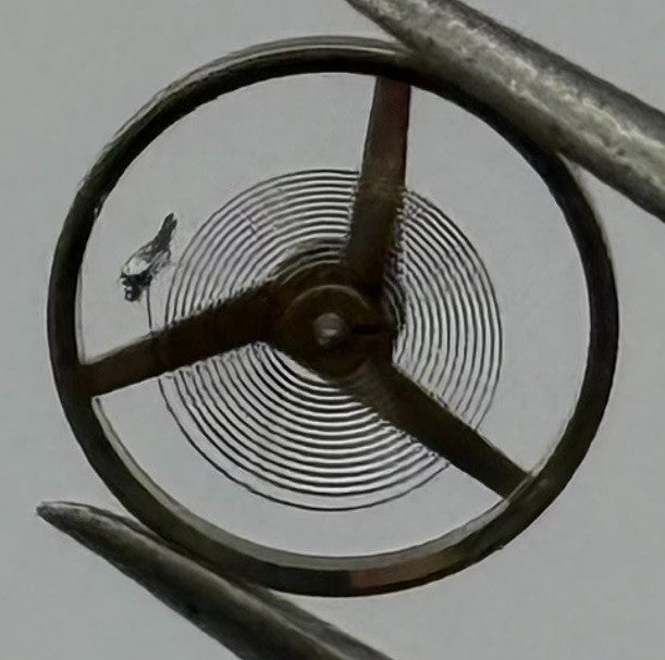 FEF 6630 6710 Balance Wheel Complete And Spring 1781 M Watch Movement Parts NOS