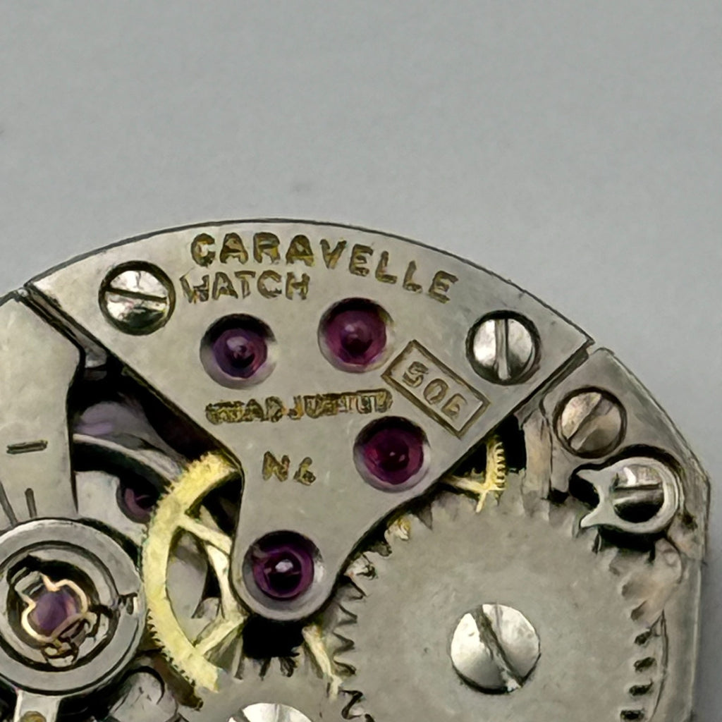FEF 6630 Watch Movement Caravelle 17 Jewels Swiss Manual Wind Parts Repair 13mm