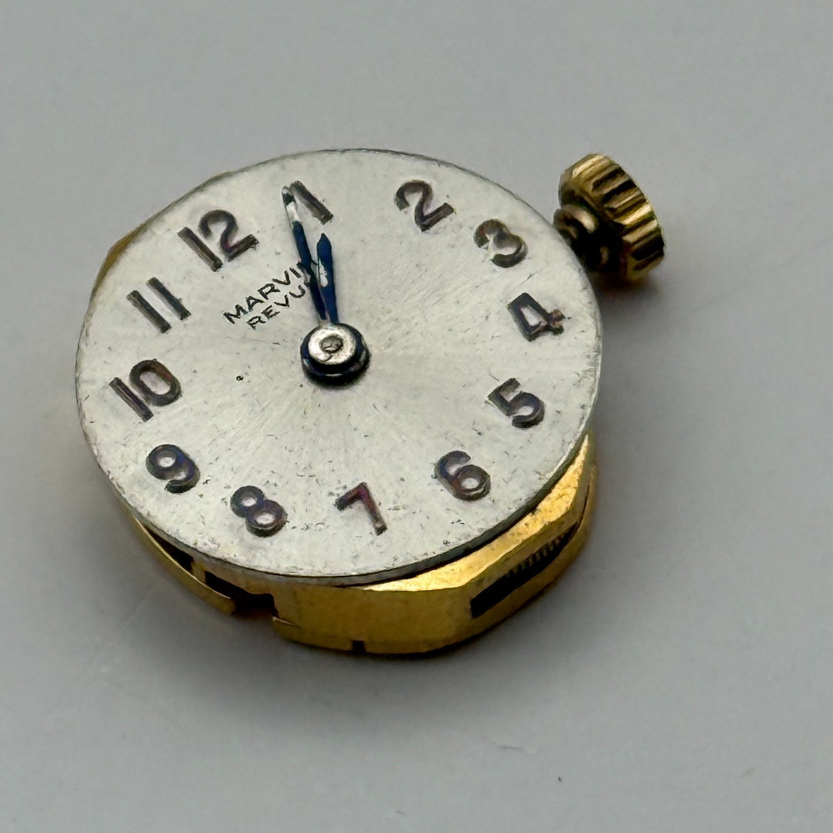 ETA 277.001 Watch Movement Running Marvin Revue Swiss Manual Wind Parts 12.9mm