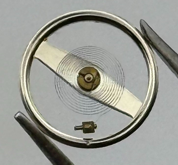Brac 2051 /1 Balance Wheel Complete And Spring 5¼’’’ 3817 Watch Movement Parts