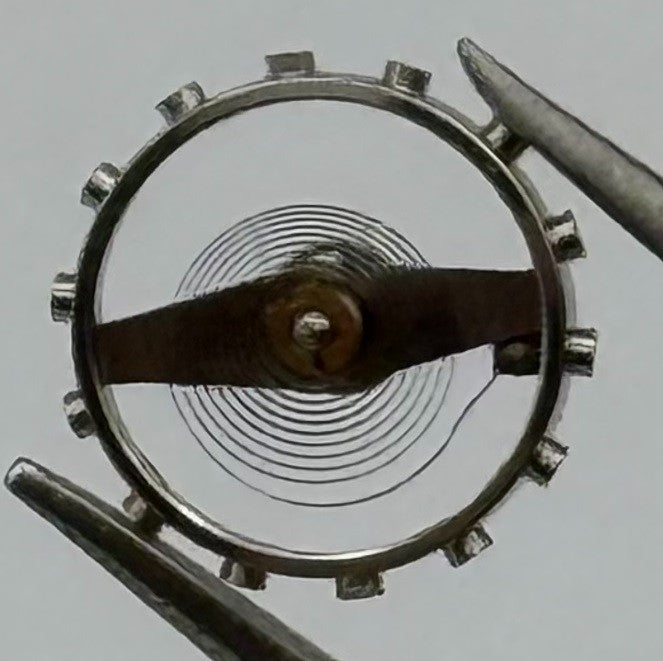 EB 1225 Balance Wheel Complete And Spring 5½’’’ 112 Watch Movement Parts NOS