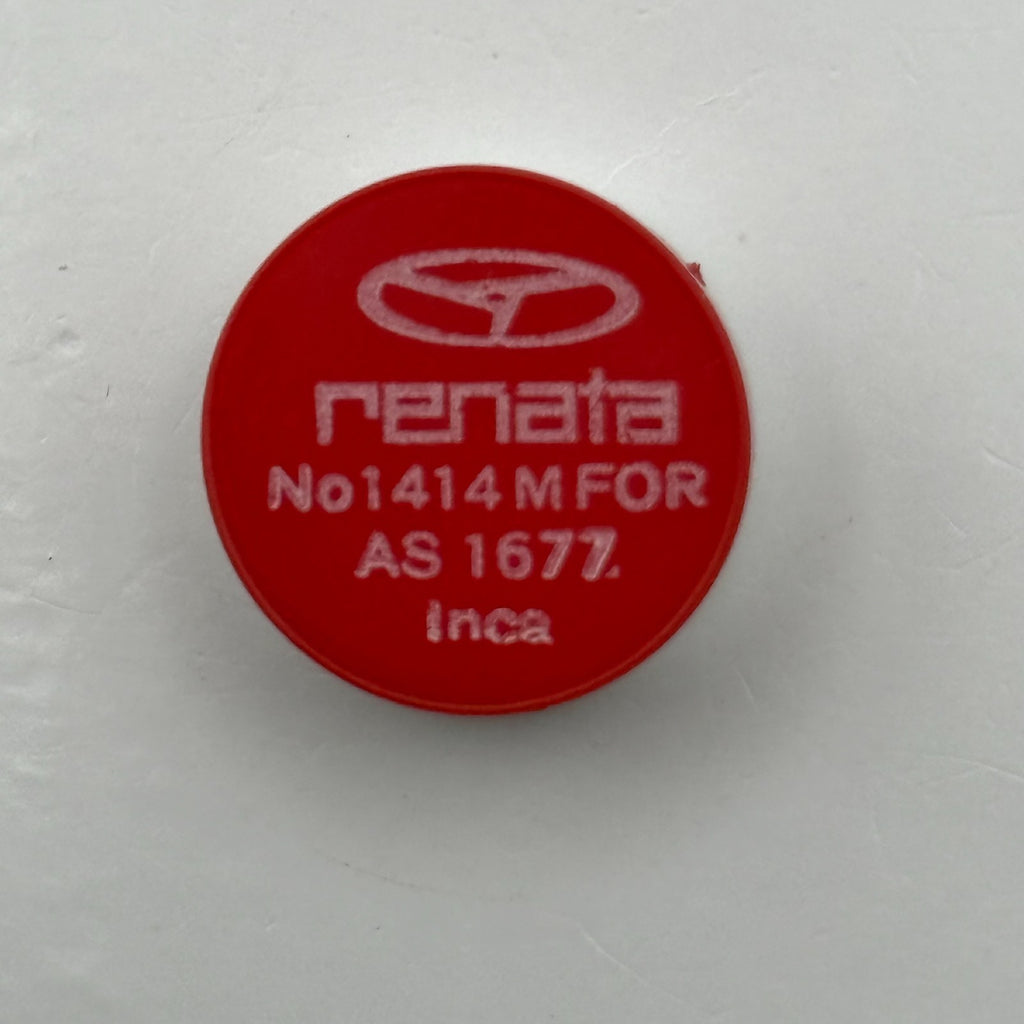 AS 1677 Balance Wheel Complete And Spring Renata 1414 M Watch Movement Parts NOS