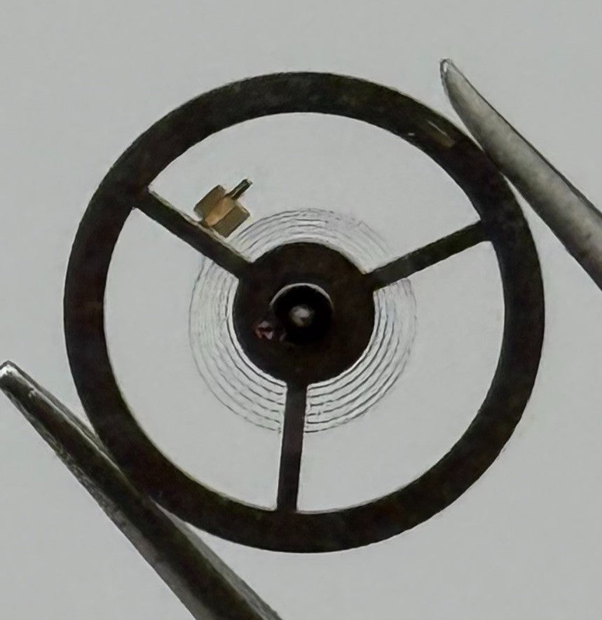 EB 8350 8356-66 Balance Wheel Complete And Spring 5053 Watch Movement Parts NOS