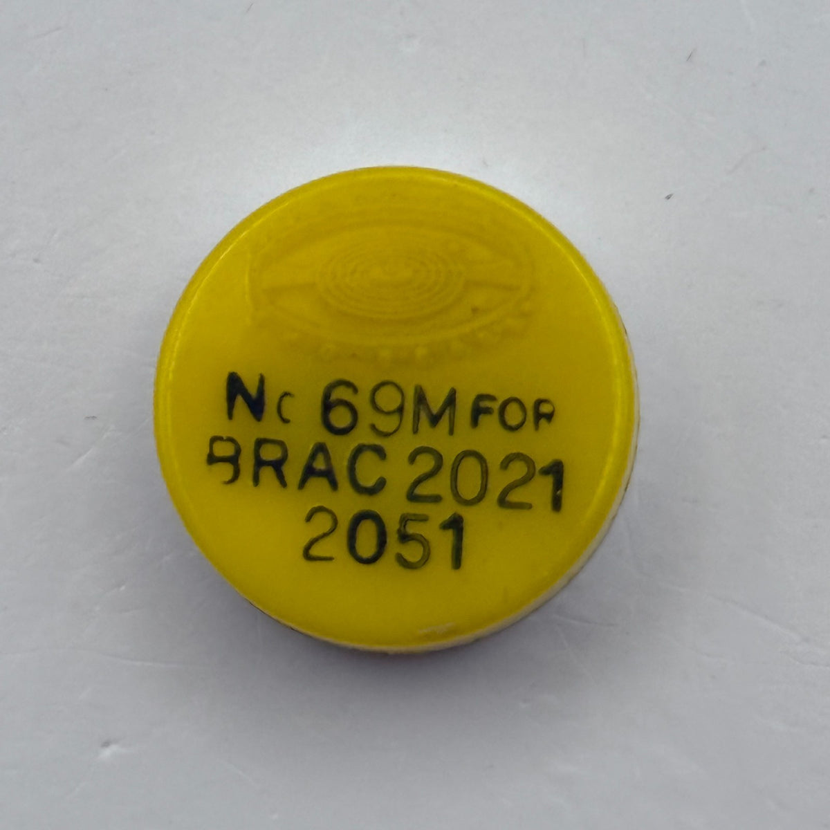 Brac 2021 2051 Balance Wheel Complete And Spring 69 M Watch Movement Parts NOS