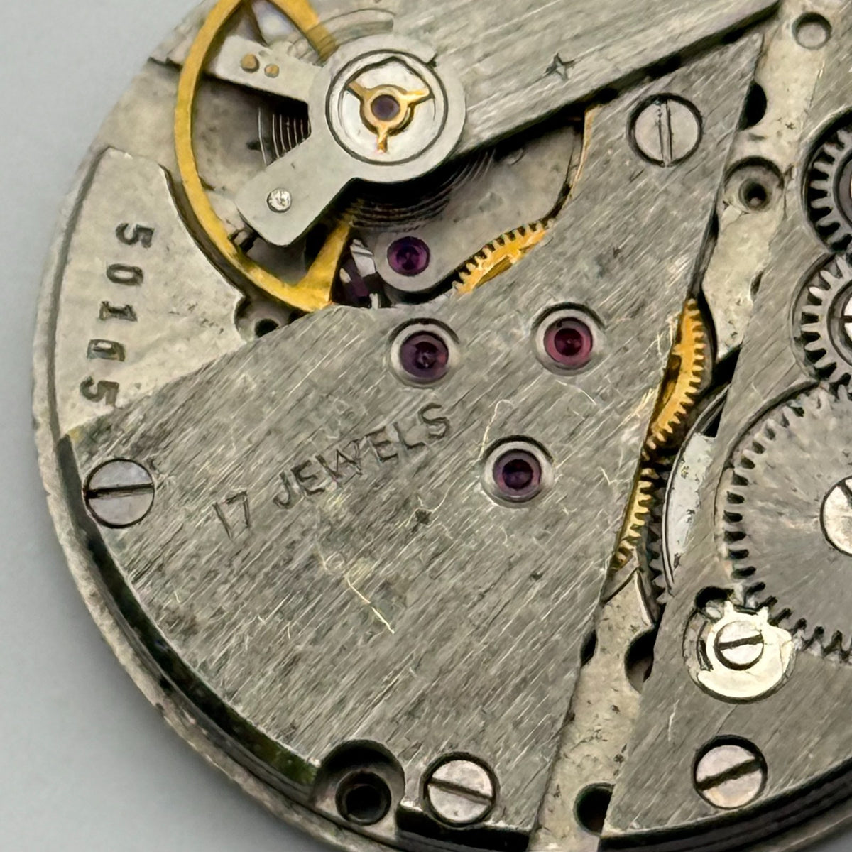 Poljot 2609 Watch Movement Soviet 17 Jewels Manual Wind Parts Repair 26.5mm