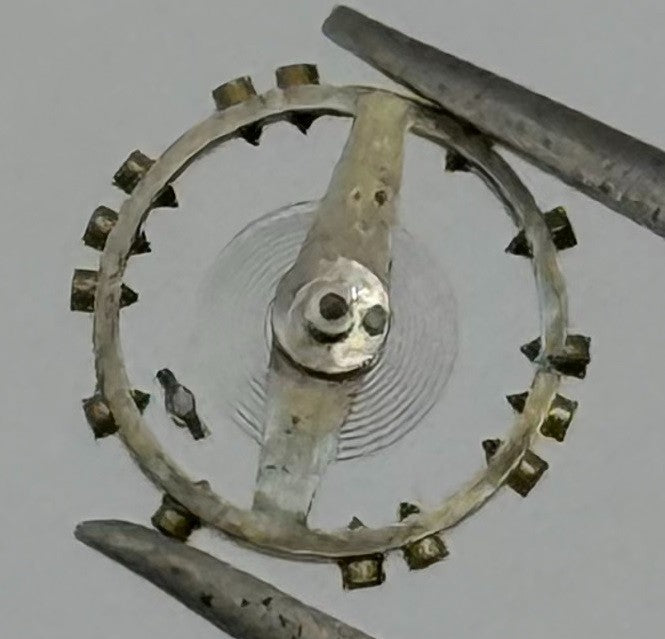 AS 976 1012 Balance Wheel Complete And Spring Renata 29 Watch Movement Parts NOS