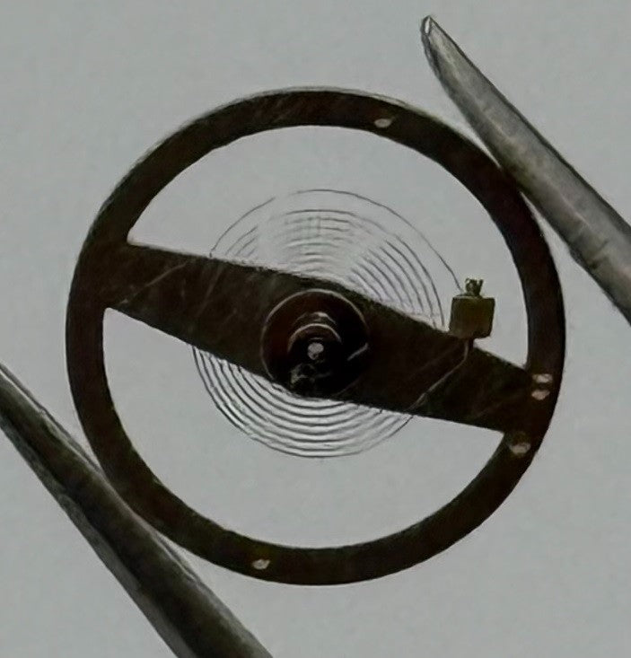 RL 9013 9031 Balance Wheel Complete And Spring Renata 1803 Watch Movement Parts