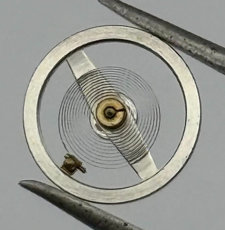 BFG 910 PL Balance Wheel Complete And Spring Renata 825 Watch Movement Parts NOS
