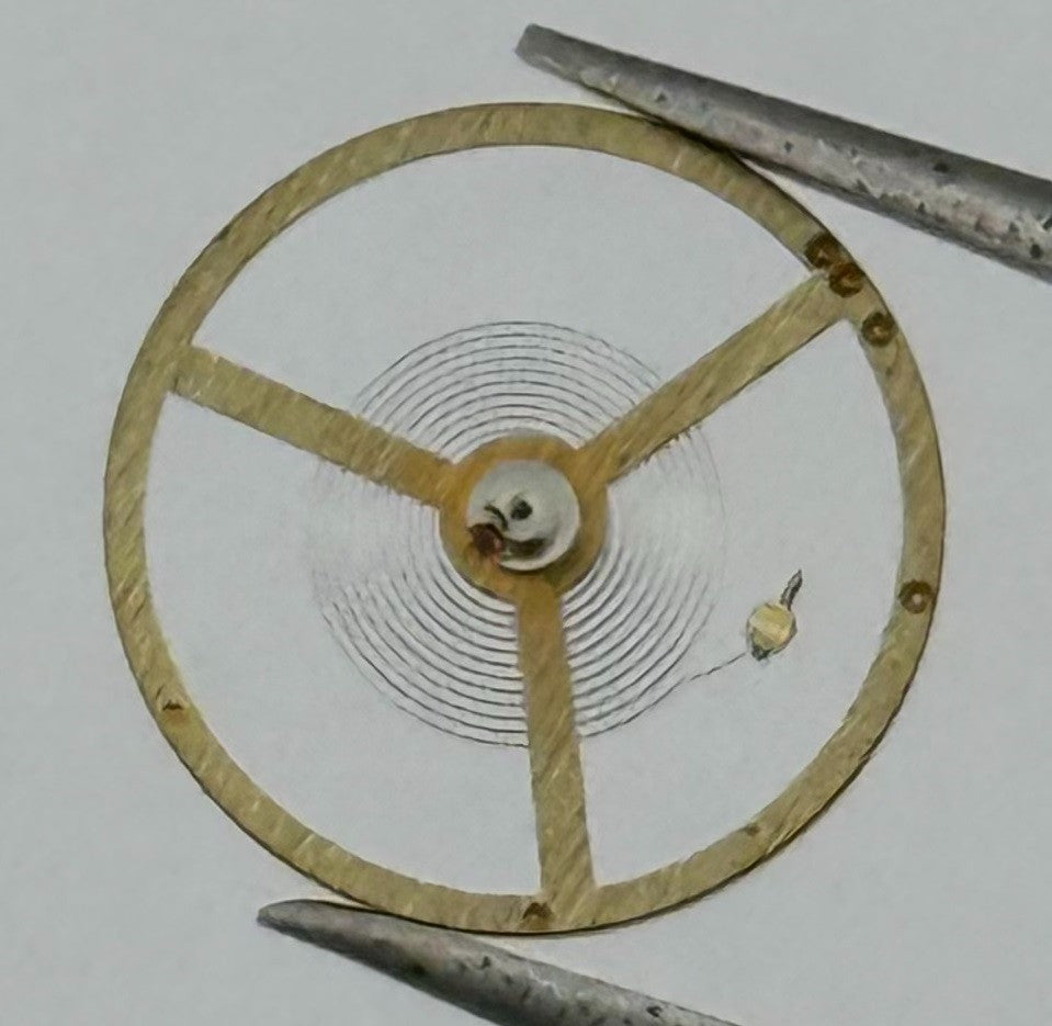 C.603 Balance Wheel Complete And Spring 10½’’’ Renata Watch Movement Parts NOS