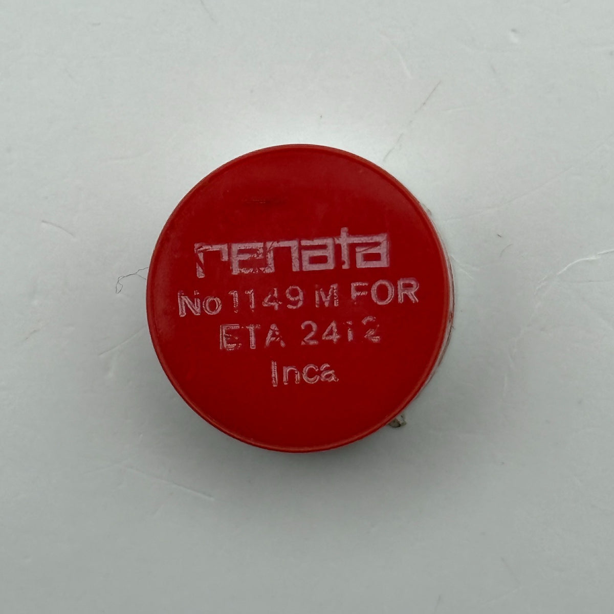 ETA 2412 Balance Wheel Complete And Spring Renata 1149 Watch Movement Parts NOS