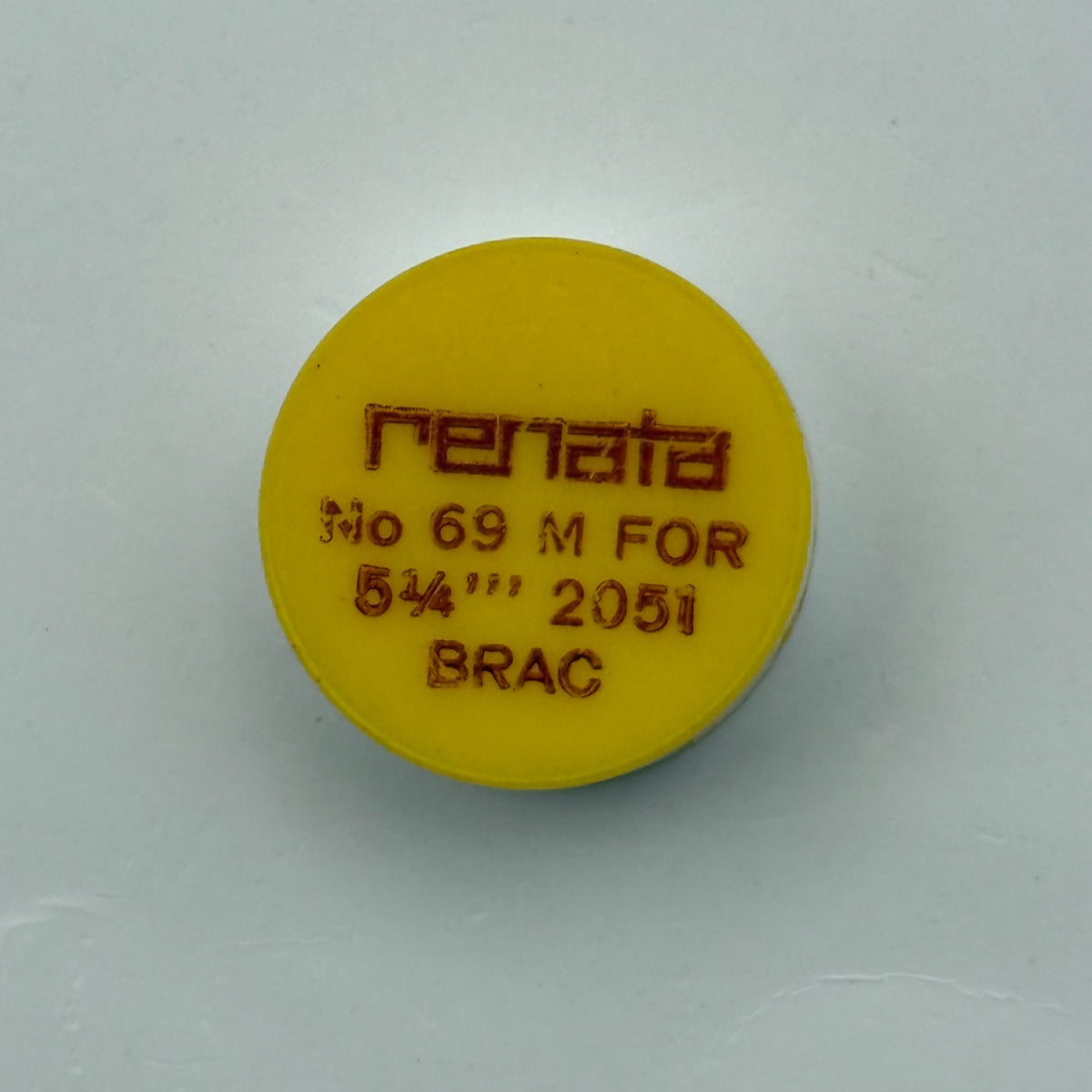 Brac 2051 Balance Wheel Complete And Spring 5½’’’ 69 M Watch Movement Parts NOS