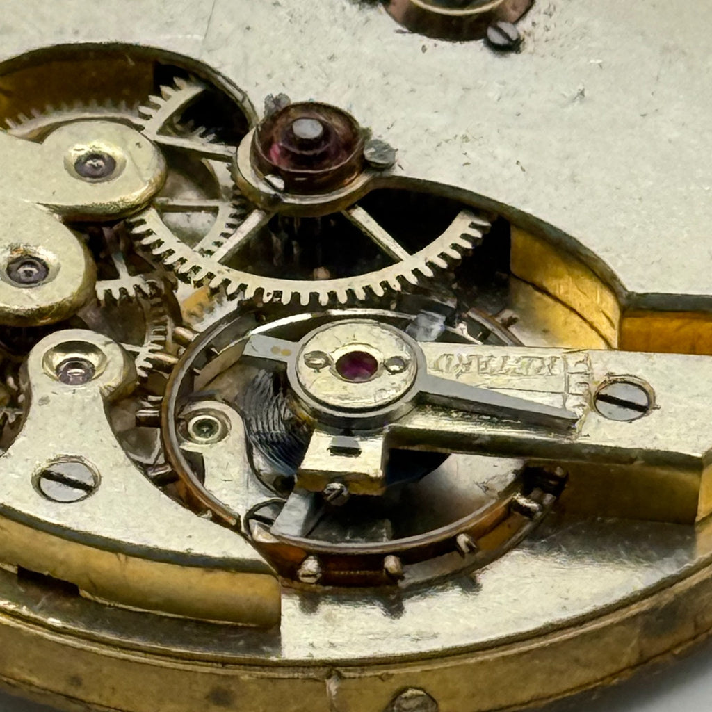 High Grade Pocket Watch Movement Running Hunter Antique Parts 36.2mm