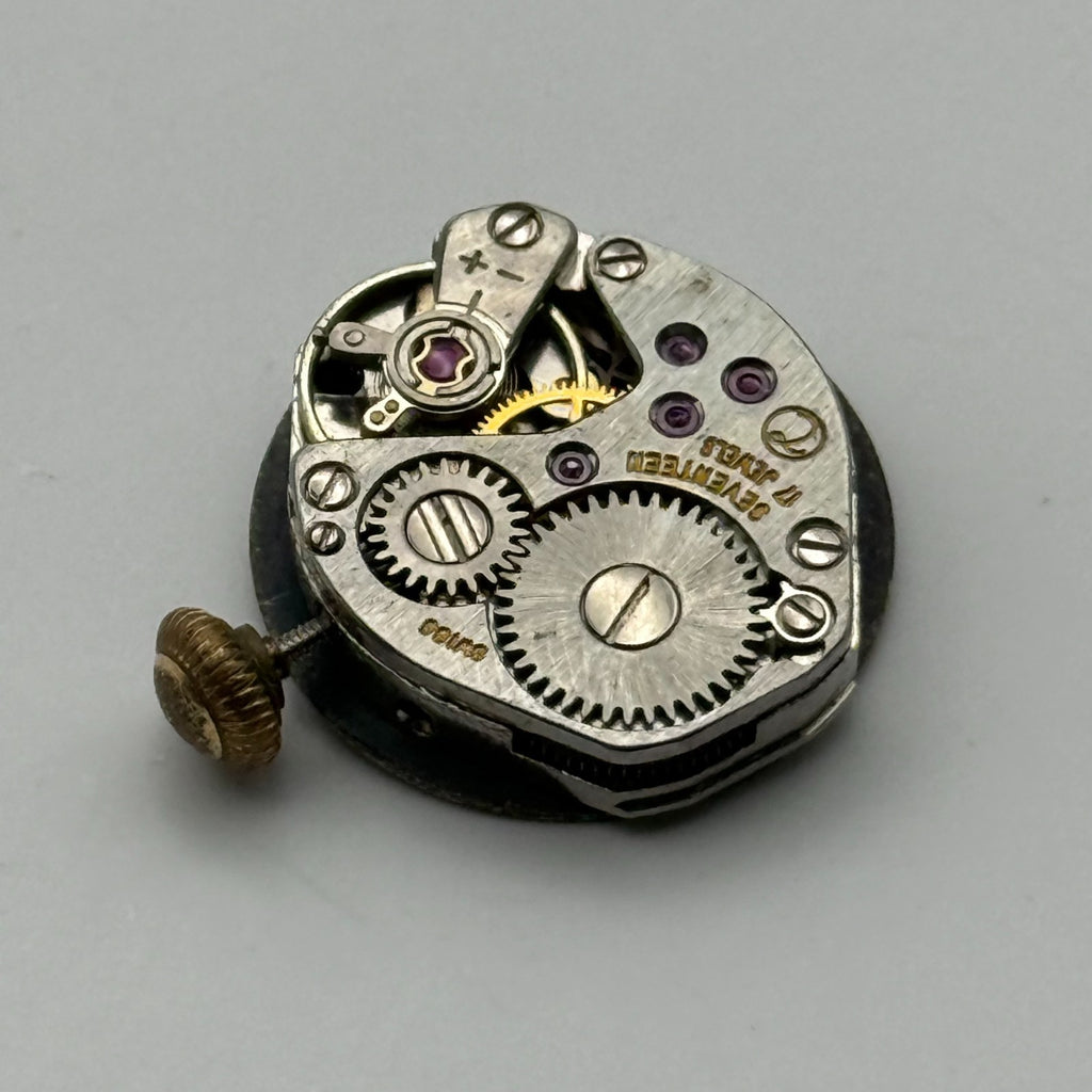 FHF 69 Watch Movement Running Excalibur Swiss Manual Wind Parts Repair 15.3mm
