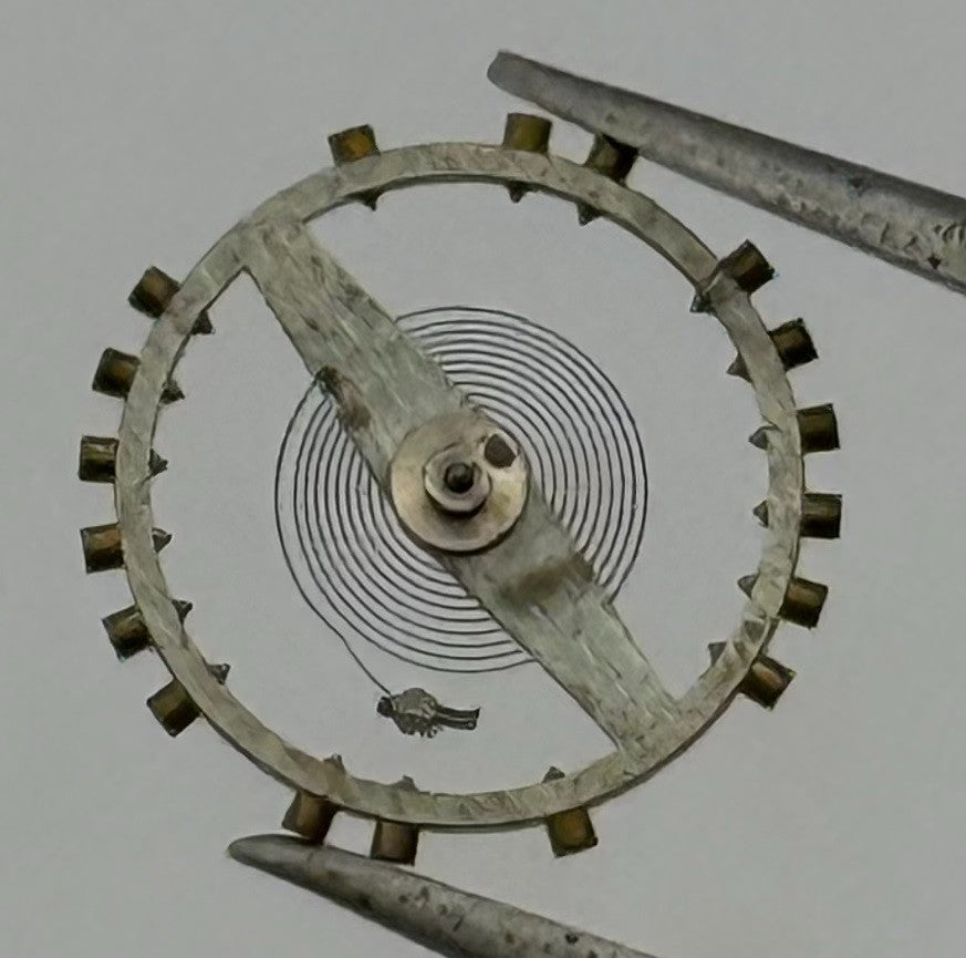 AS 1287 Balance Wheel Complete And Spring 10½’’’ Progress Watch Movement Parts