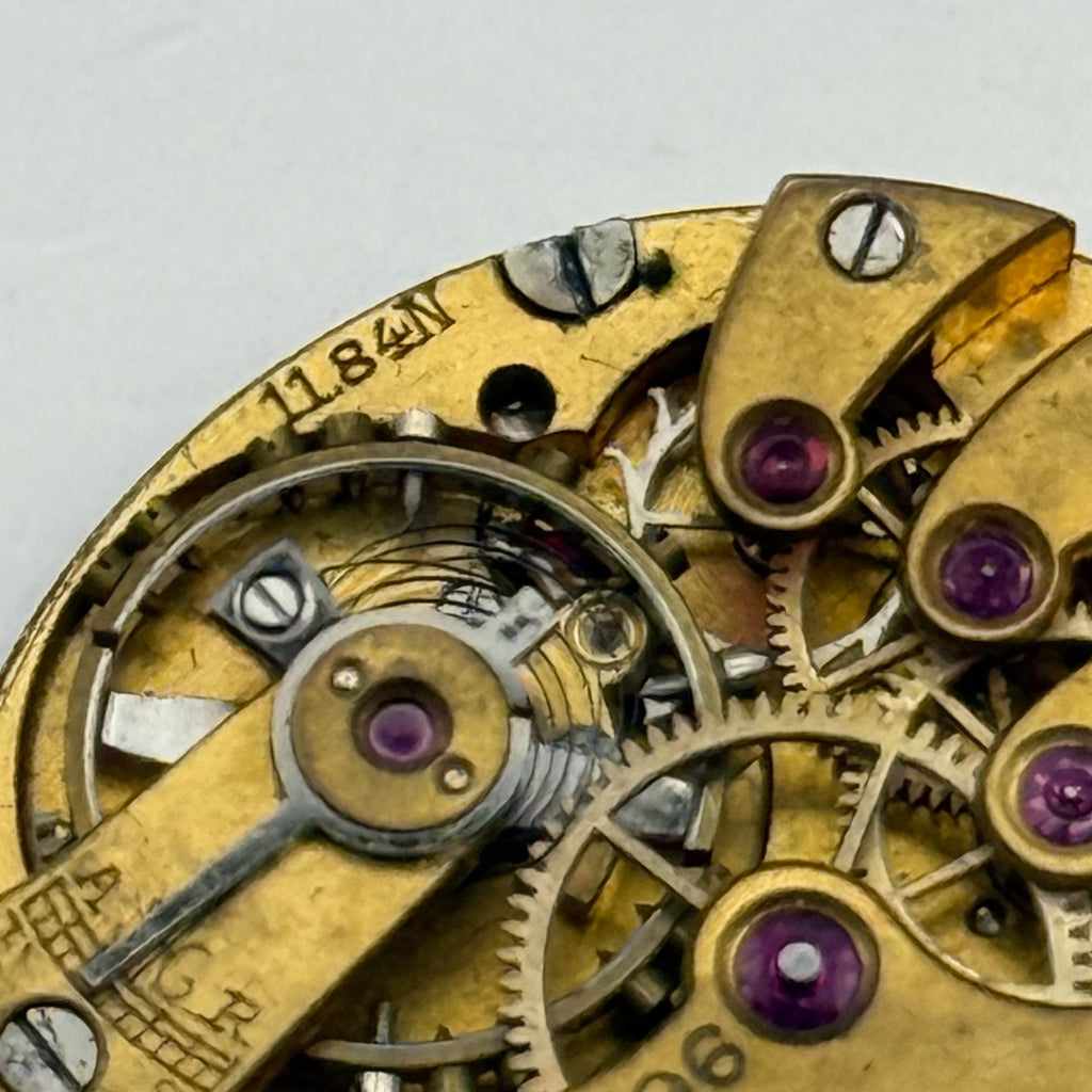 Longines 11.84N Watch Movement - For Parts / Repair - 25.4mm