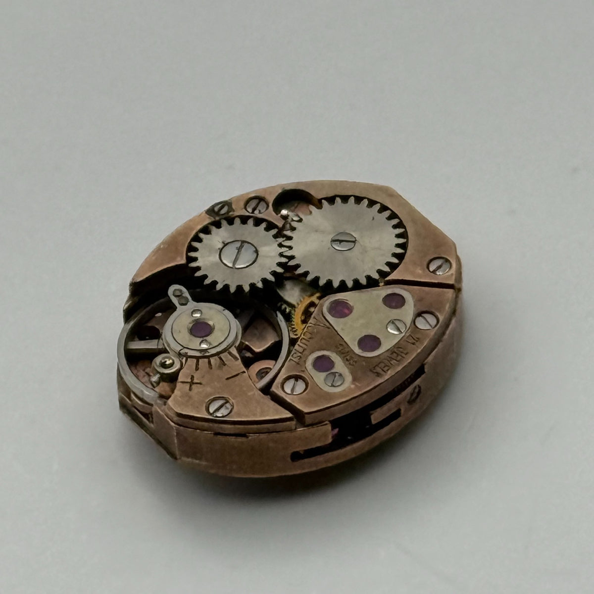 ETA 2437 Watch Movement Accurist 21 Jewels Swiss Manual Wind Parts Repair 12.8mm