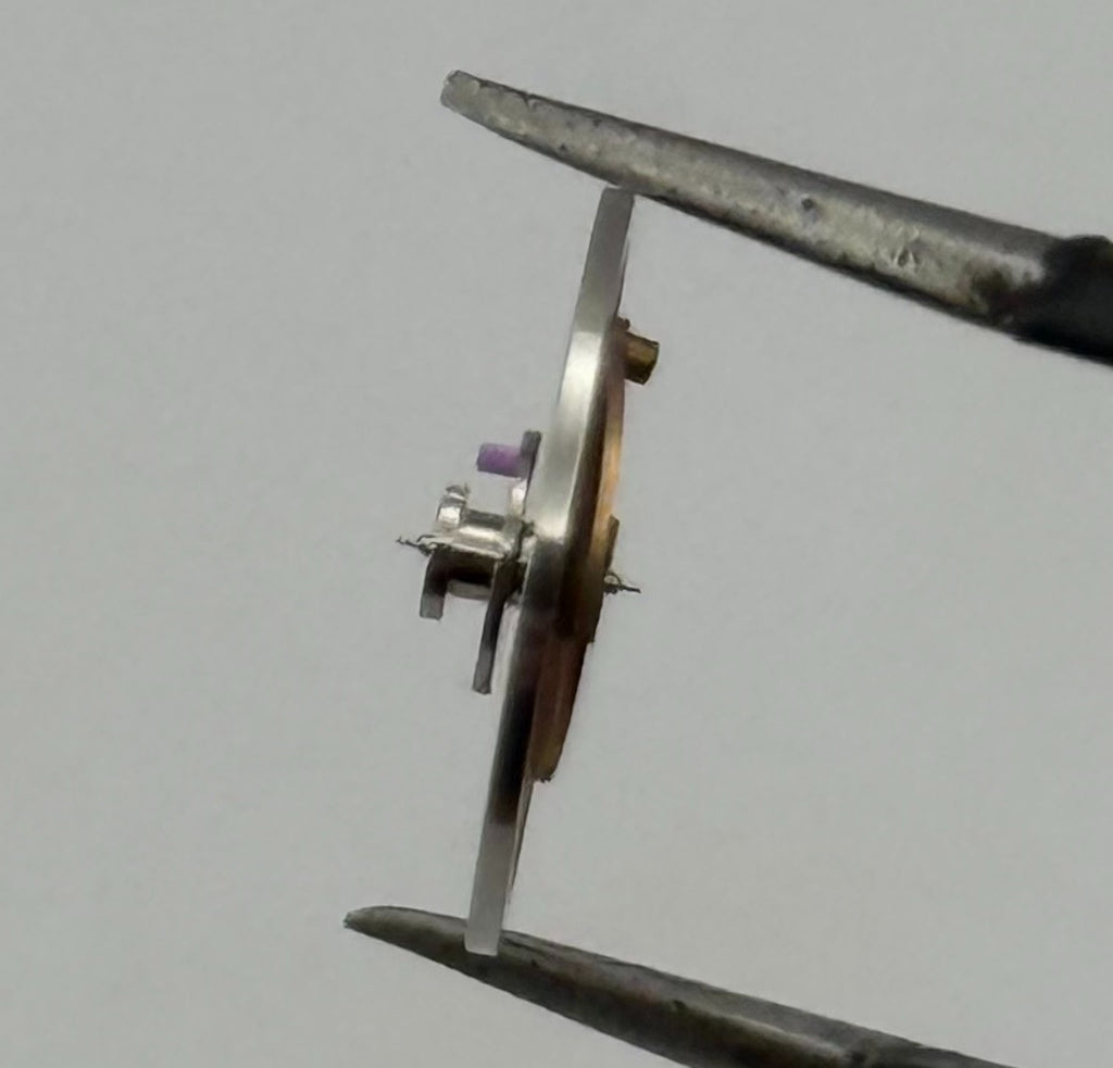 Brac 190 Balance Wheel Complete And Spring 12’’’ 4521 Watch Movement Parts NOS