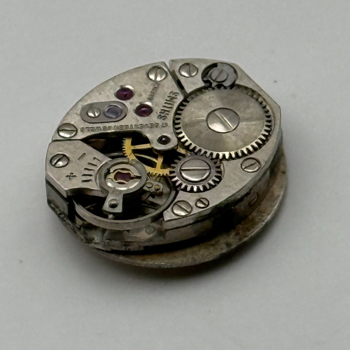 OS 958 Watch Movement Smiths Ladies Swiss 17 Jewels Manual Wind Parts 12.7mm