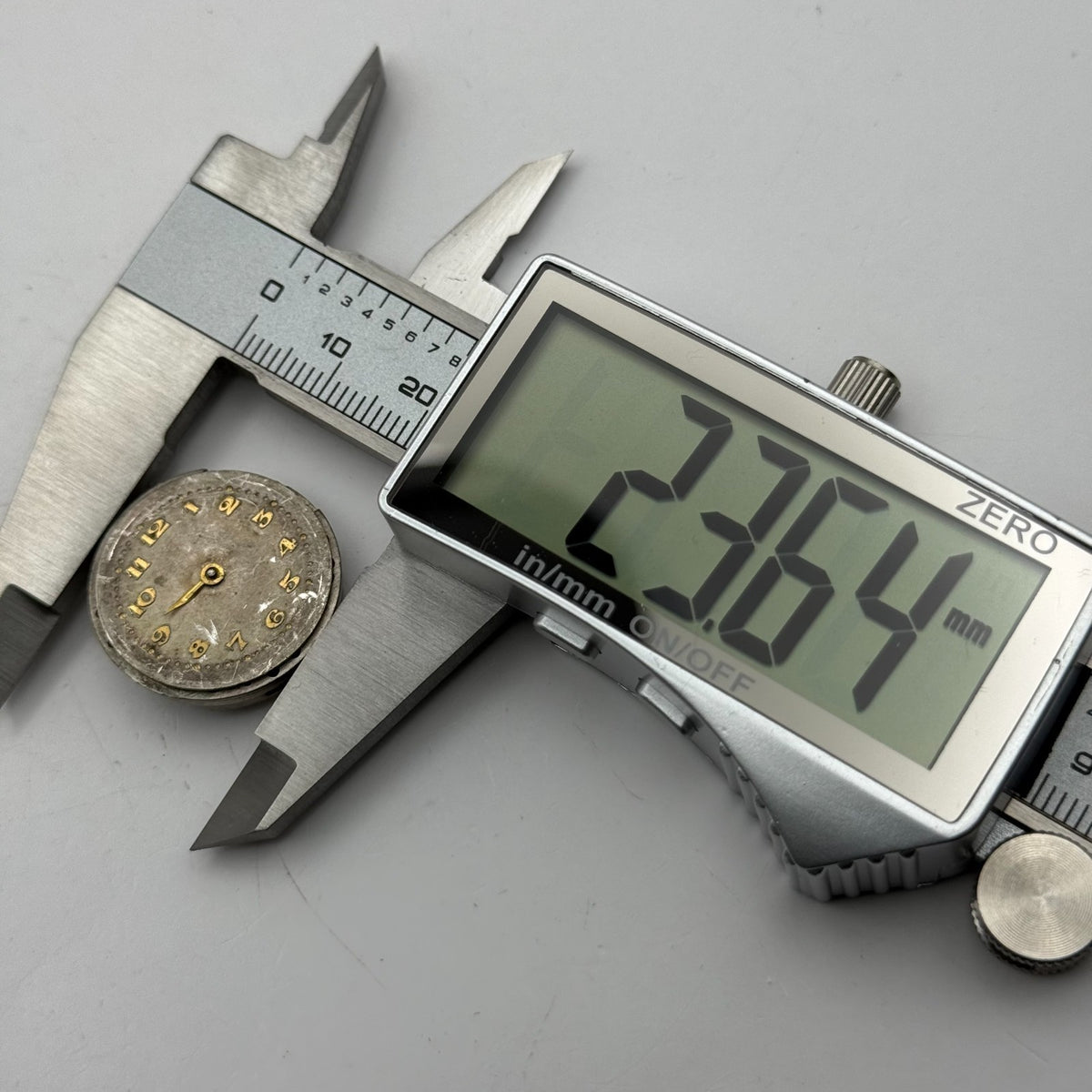 Unidentified ETA? Watch Movement 15 Jewels Swiss Manual Wind Parts Repair 23.2mm