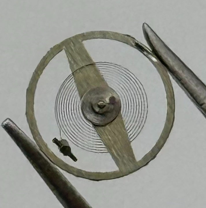 Bidlingmaier 52 Balance Wheel Complete And Spring 5½’’’ 5170 Watch Parts NOS