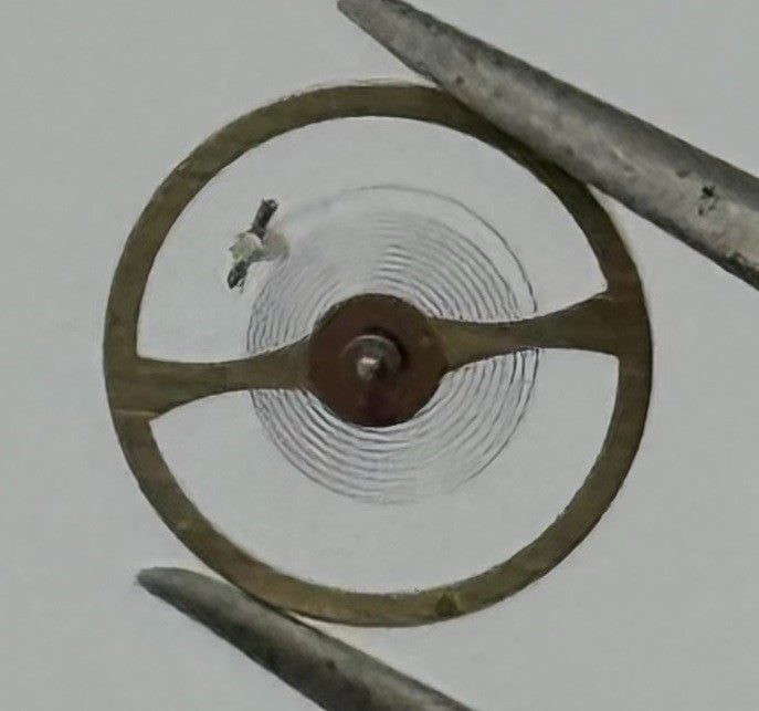 Durowe D 75 Balance Wheel Complete And Spring 5½’’’ Watch Movement Parts NOS
