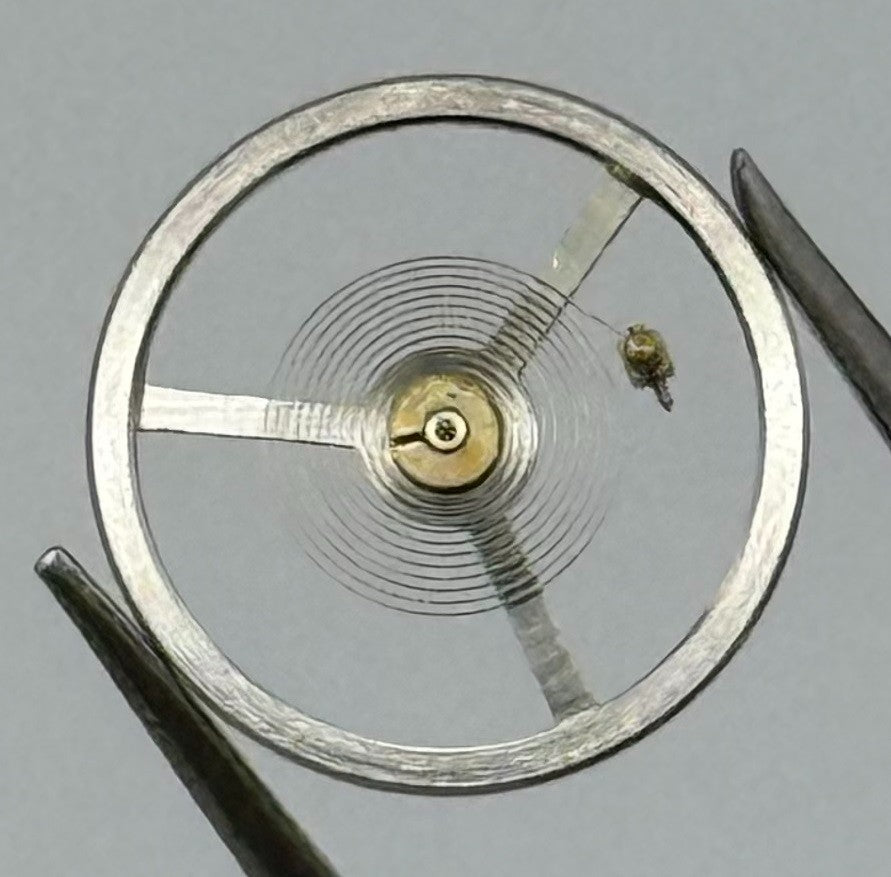 Ebosa 65 Balance Wheel Complete And Spring 12½’’’ 942 Watch Movement Parts NOS