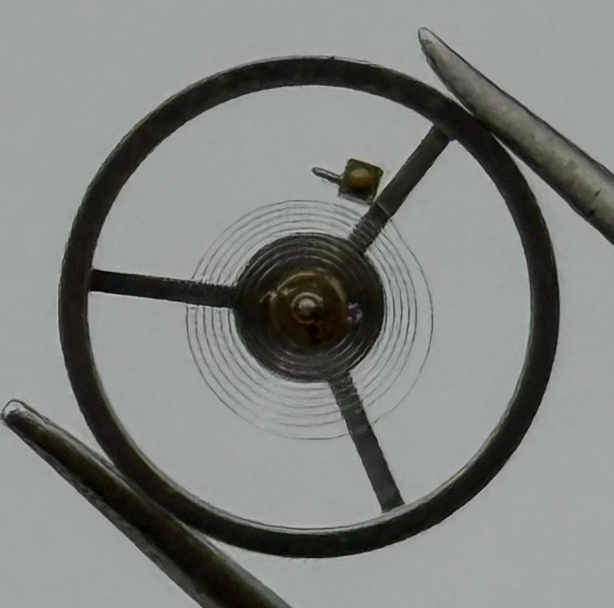 EB 8350 8354 8356 Balance Wheel Complete And Spring 8¾’’’  Watch Movement Parts