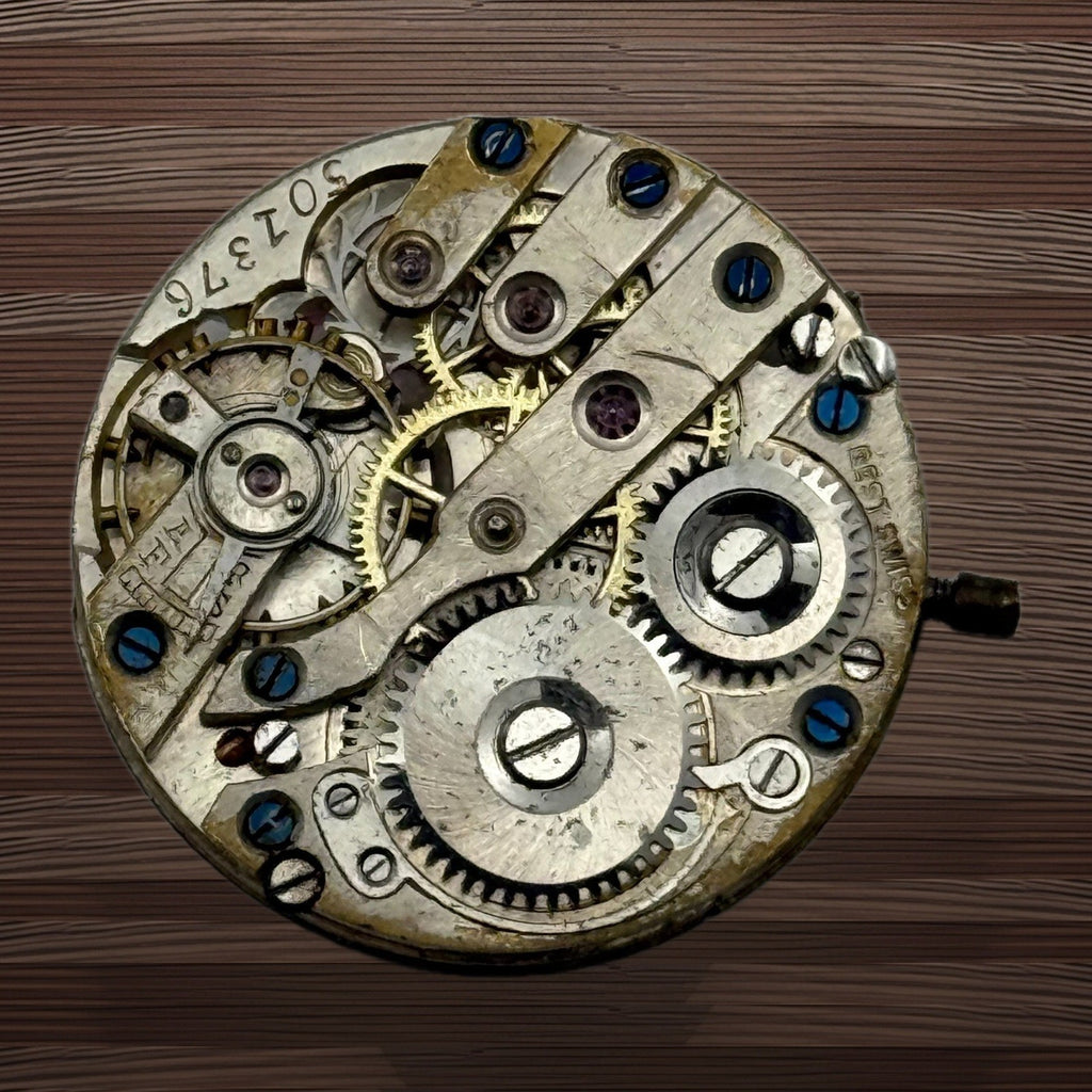 Bird In Ring Style Watch Movement - For Parts / Repair - 23.1mm