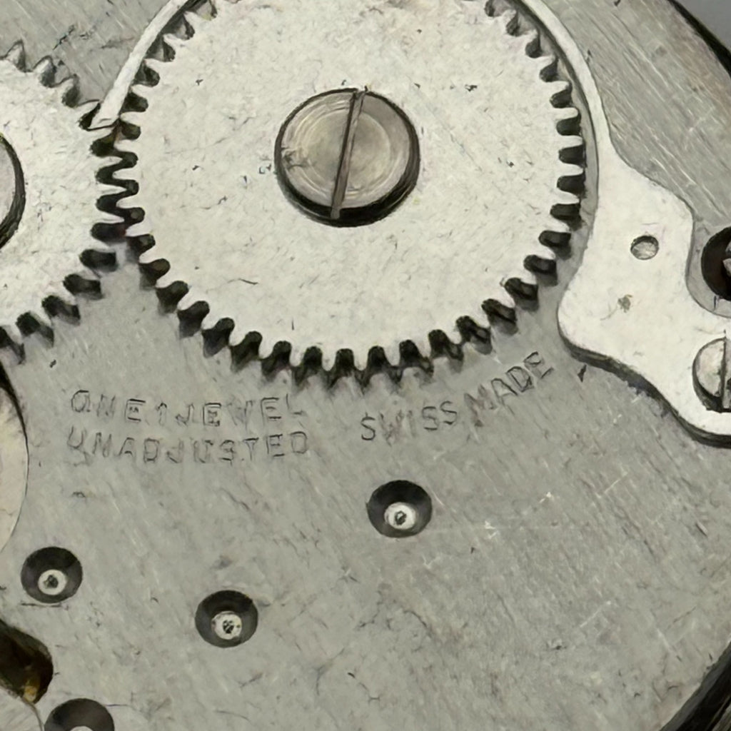 Eden Watch Movement Antimagnetic 1 Jewel Swiss Manual Wind Parts Repair 22.2mm