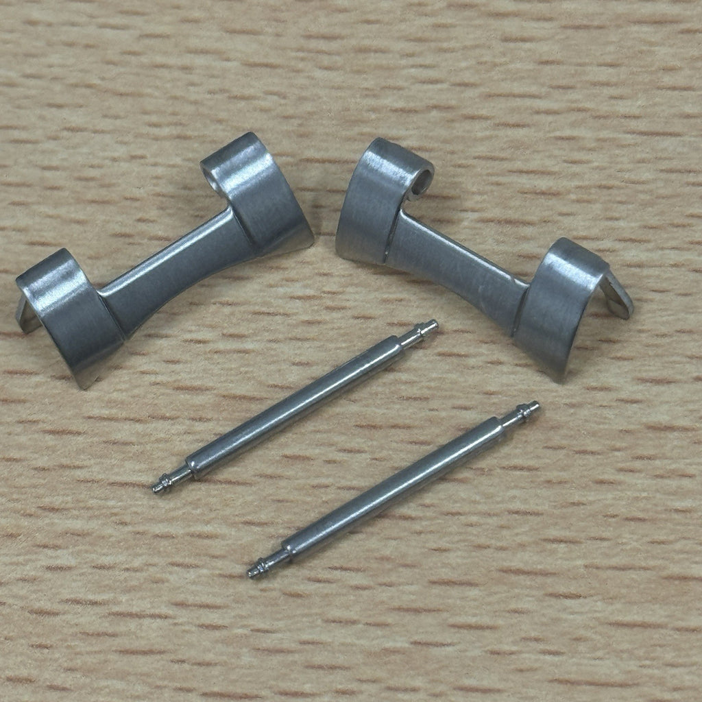 Seiko V172-0AC0 Watch End Links X2 - Seiko Solar Chronograph Bracelet Parts 218