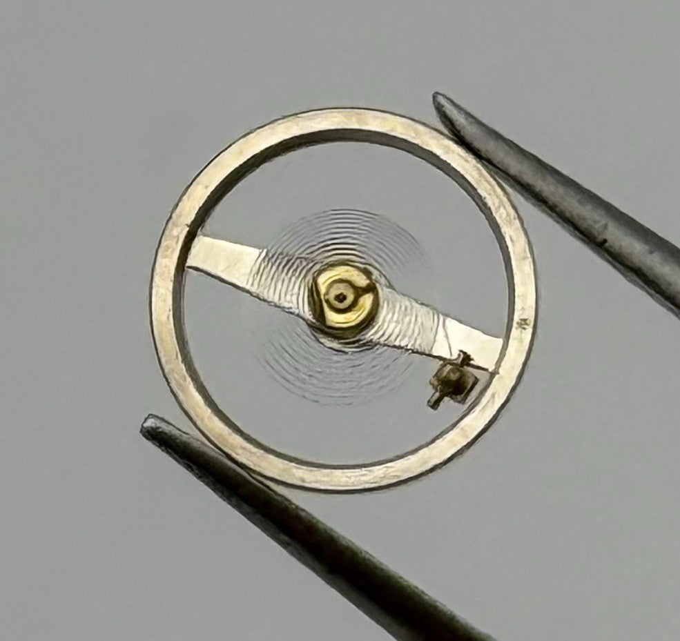 BFG 925 Balance Wheel Complete And Spring 6¾’’’ Ronda 4440 Watch Movement Parts