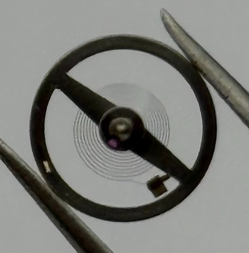 BFG 925 Balance Wheel Complete And Spring 6¾’’’ 4440 Watch Movement Parts NOS