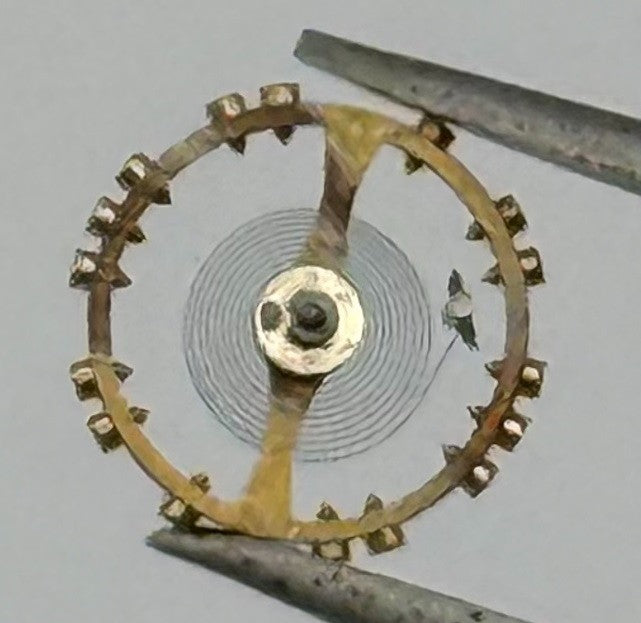 AS 976 1012 Balance Wheel Complete And Spring Renata 532 M Watch Movement Parts