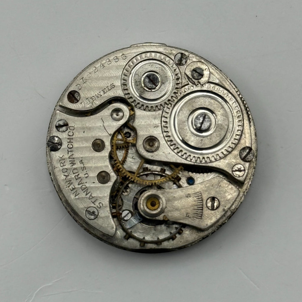 New York Standard Grade 306 Watch Movement Model BI American 0s Parts Repair