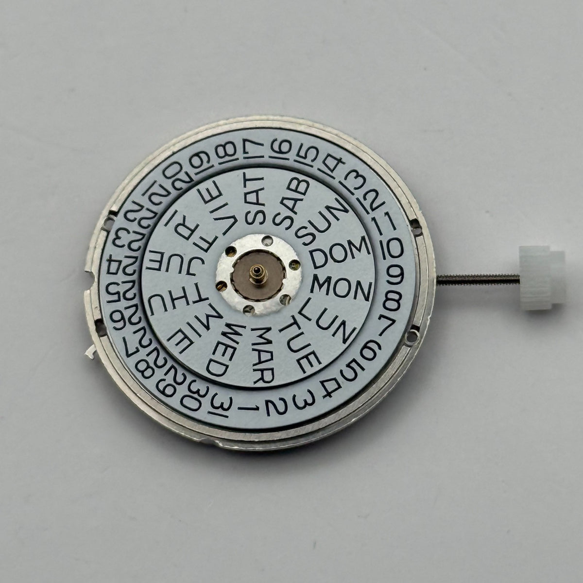 ETA 955.121 Watch Movement - Tissot 3233 Quartz Day Date For Spare Parts 26.2mm