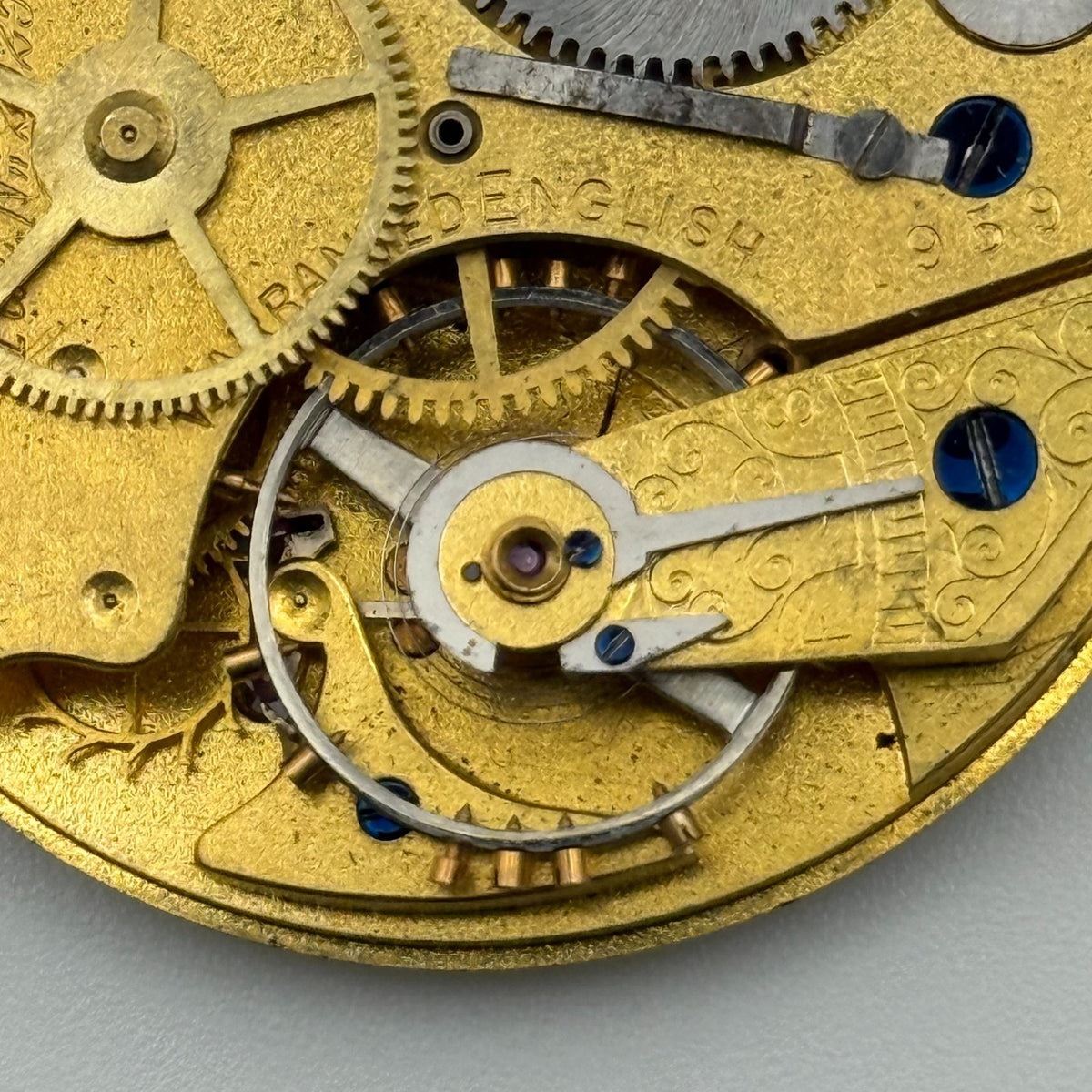 Swiss Lever Pocket Watch Movement - Thomas Russell &Son Liverpool - Parts/Repair