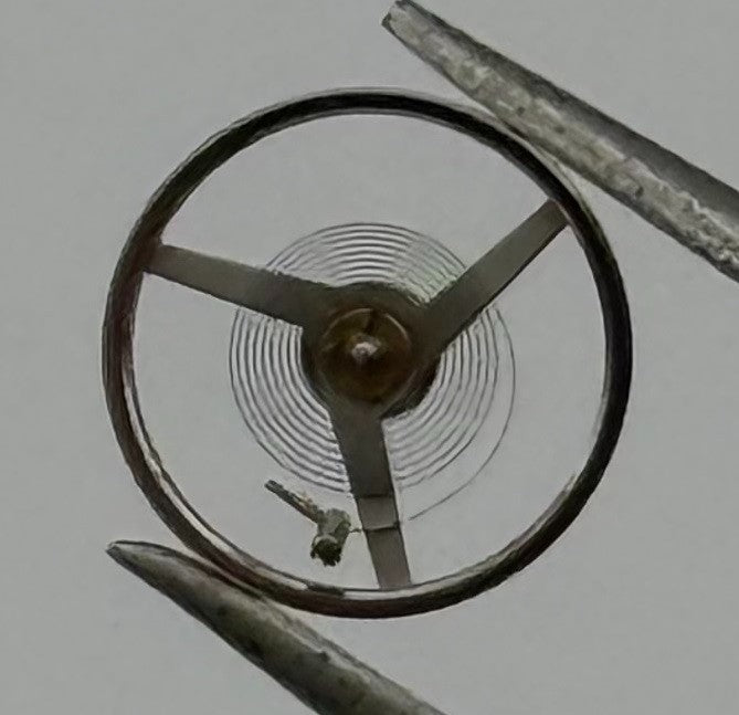 FE 68 Balance Wheel Complete And Spring 5½’’’ Renata 1805 M Watch Movement Parts