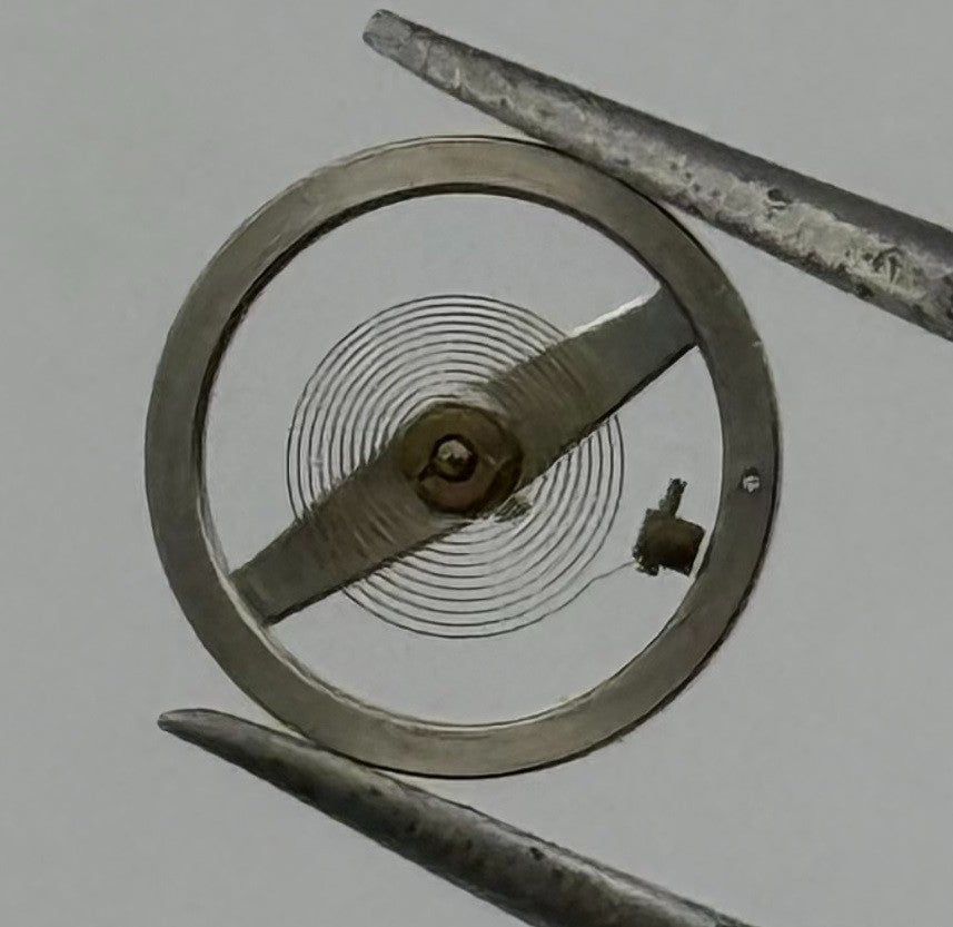 BFG 910 Balance Wheel Complete And Spring 8¾’’’ 4415 Watch Movement Parts NOS