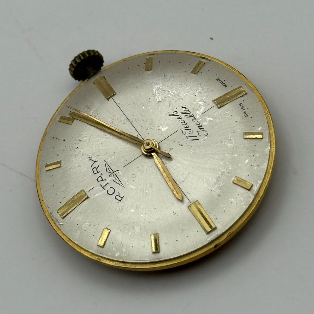 AS 1795 Watch Movement - A. Schild 1795 Rotary - For Parts / Repair - 30.6mm