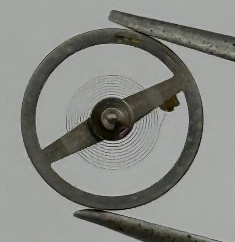 BFG 925 Balance Wheel Complete And Spring 6¾’’’ 4440 Watch Movement Parts NOS