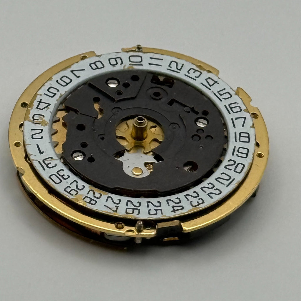 ISA 8172 Watch Movement - Quartz Date 3 Jewels - For Parts / Repair - 26.2mm