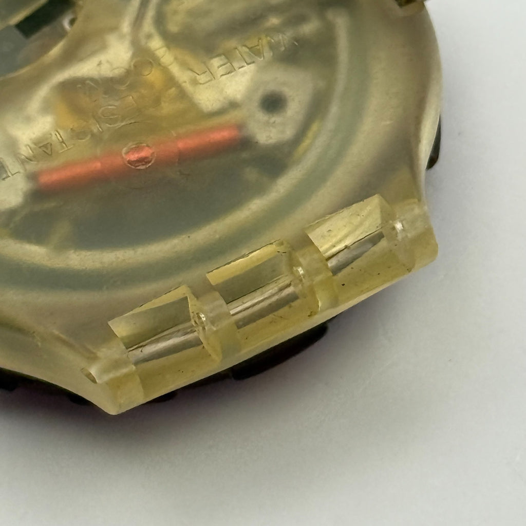 Vintage Swatch Scuba 200 Watch SDK103 Hypocampus 1990 ETA Quartz 40mm Parts 