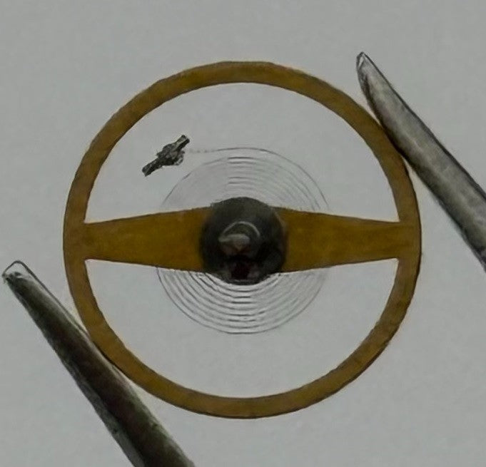 Femga 45 Balance Wheel Complete And Spring  5¼’’’ 1006 Watch Movement Parts NOS