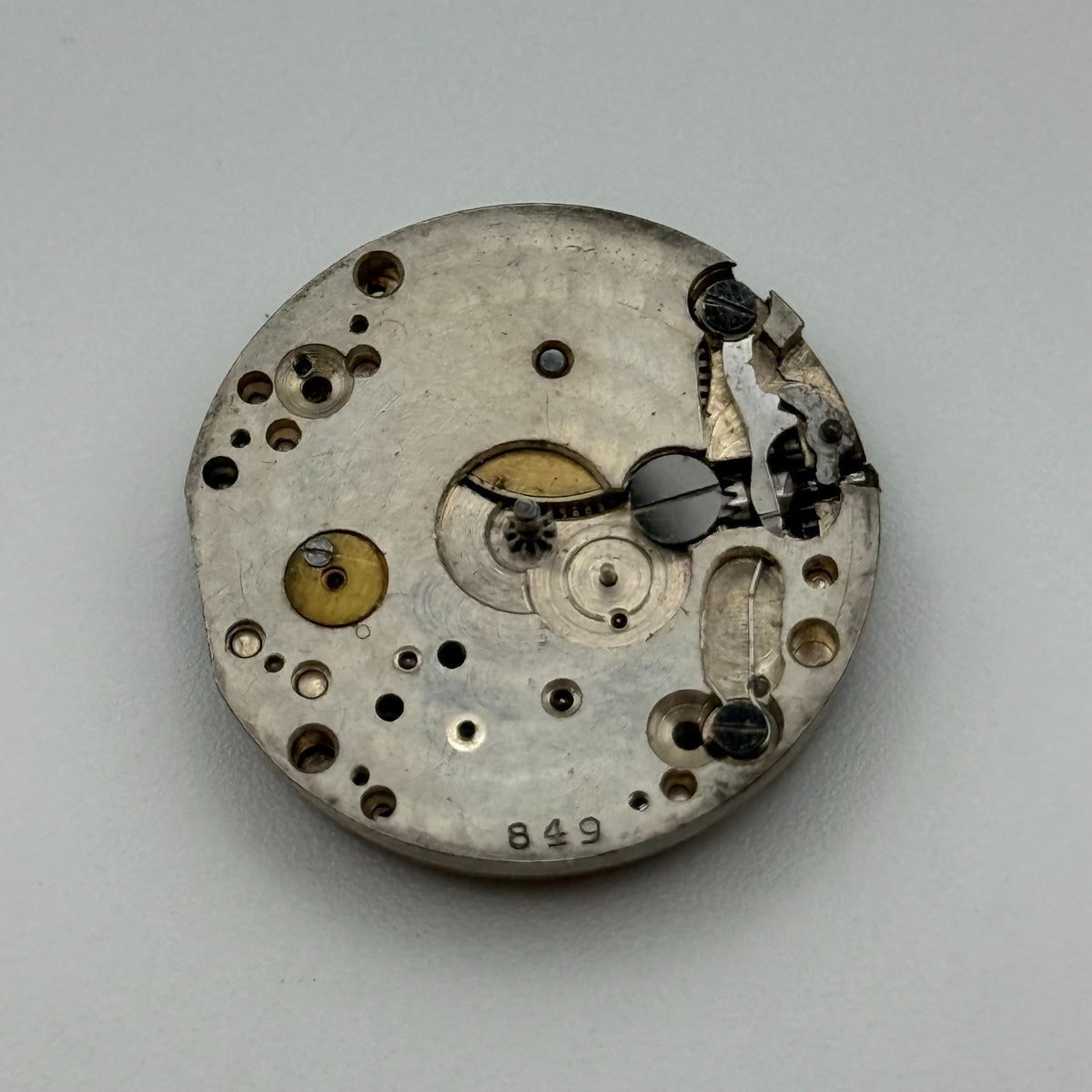 Lagaros Watch Movement - Running - For Parts / Repair